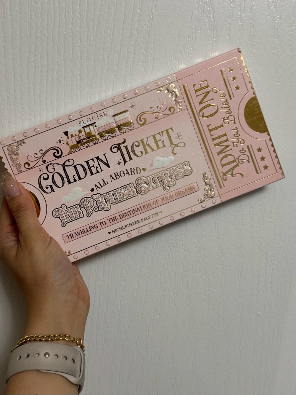 P. Louise Golden Ticket Highlighter Palette – Advent Calendar 2025
